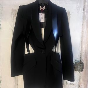 Alexander McQueen Harness Gothic Bondage Blazer